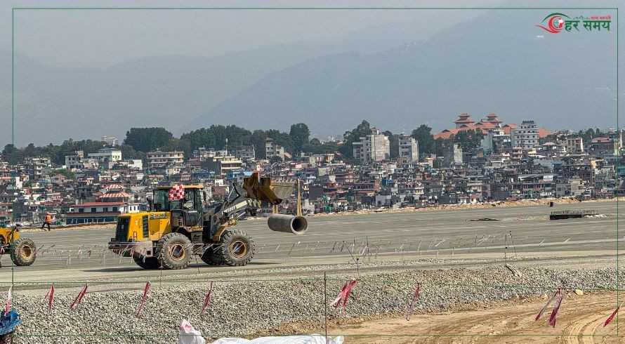 त्रिभुवन विमानस्थल स्तरोन्नतिको काम डेढ वर्षभित्र सकिने
