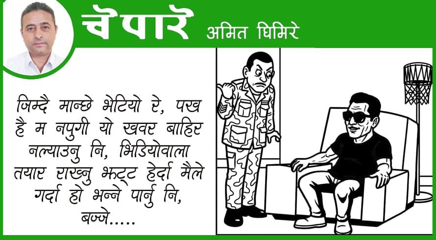 कार्टुन : जिम्दै मान्छे भेटियो