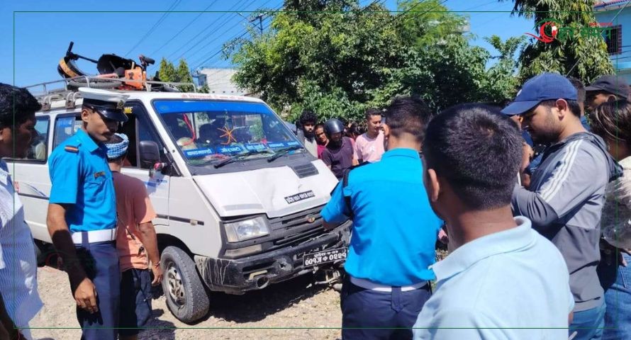 रौतहटमा सवारी दुर्घटना, स्कूटर चालकको खुट्टा भाँचियो