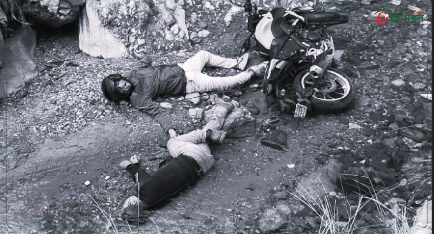भिमफेदीमा मोटरसाइकल दुर्घटना हुँदा दुई जनाको मृत्यु, परिचय खुल्न बाँकी
