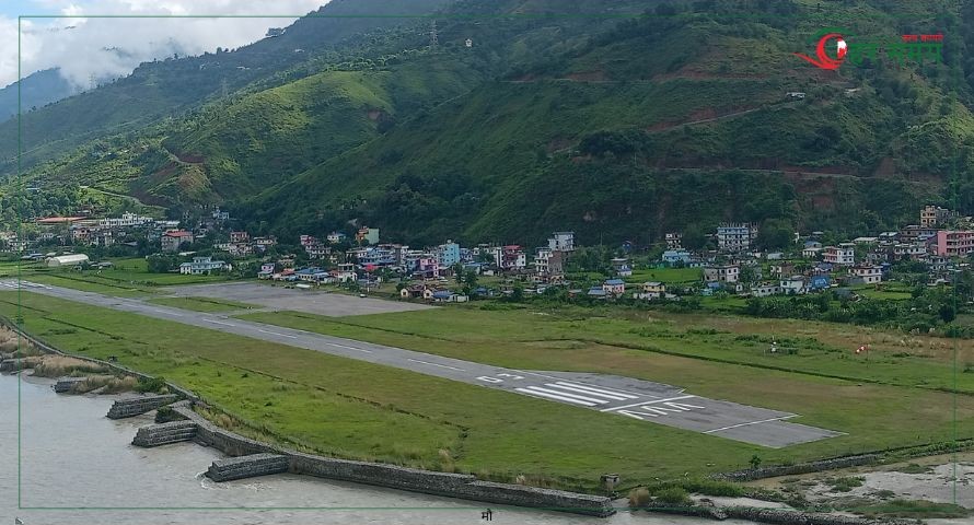 बिपी राजमार्ग बन्द भएपछि काठमाडौं–रामेछाप हवाइसेवा सञ्चालन गर्न माग