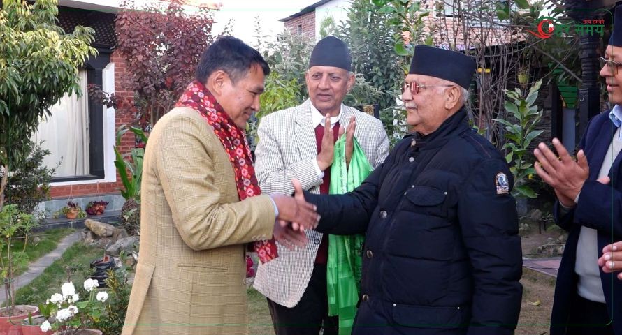 जसपाका बागमती अध्यक्ष गोले एमालेमा प्रवेश 