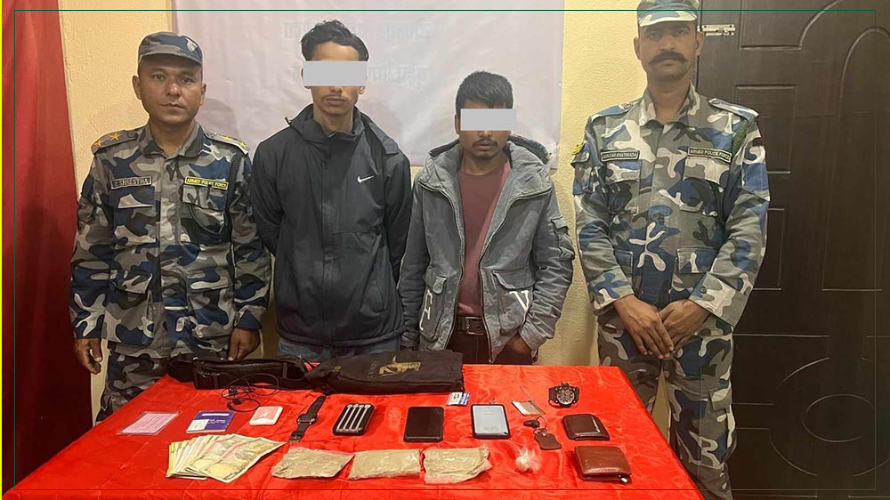 ब्राउन सुगरसहित झापाबाट दुई जना नियन्त्रणमा