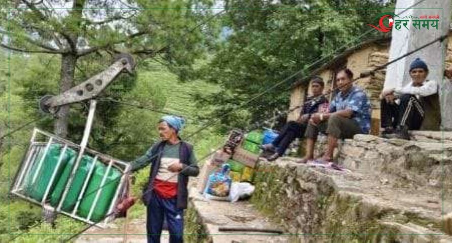 ग्राभिटी रोपवेले मना गाउँका बासिन्दाको जीवनशैलीमा परिवर्तन 