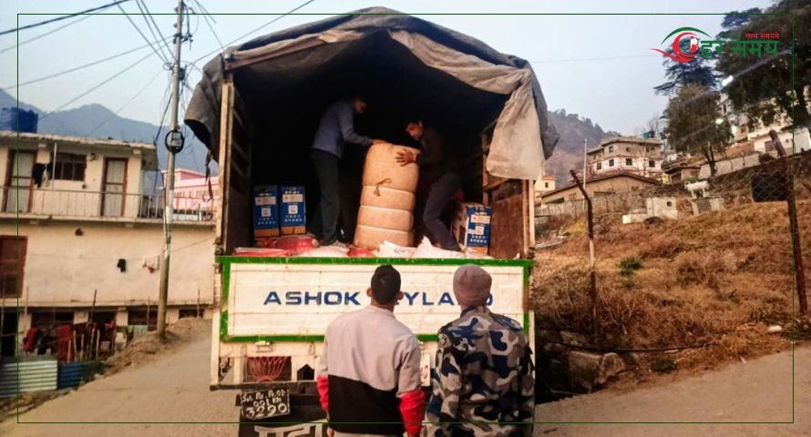 प्रतिनिधिसभा निर्वाचन : बाजुरामा पुग्यो निर्वाचन सामाग्री