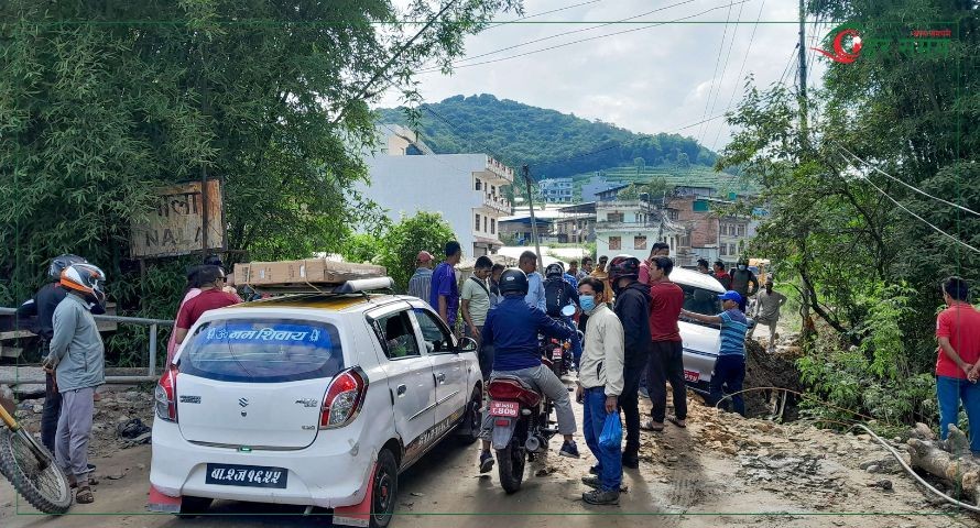 बनेपा–नाला–भक्तपुर सडकखण्ड फेरि अवरुद्ध