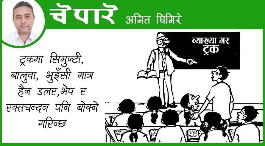 ट्रकको व्याख्या गर!