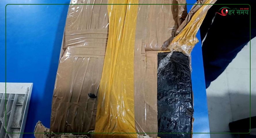 वीरगन्जबाट १० केजी चरेससहित एक जना पक्राउ 