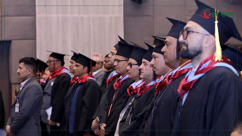 नेपाल खुल्ला विश्वविद्यालयबाट ५४५ विद्यार्थी दीक्षित