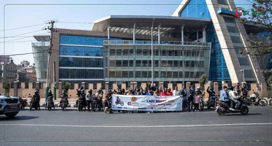 कर्पोरेट समाचारको पहिलो वार्षिकोत्सवमा रोयल इन्फिल्डसँग ‘लेडिज बाइक राइड’ सम्पन्न