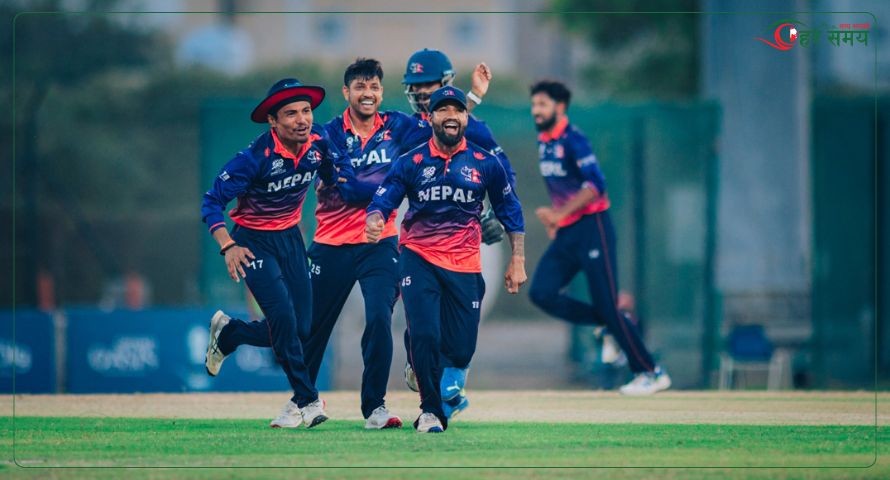 आईसीसी सीडब्ल्यूसी लिग-२ सिरिजका लागि नेपालको टोली घोषणा