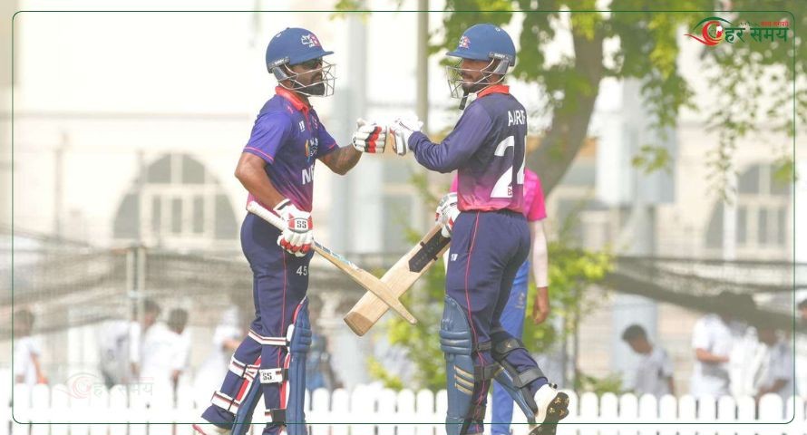 नेपालले यूएईलाई दियो २४० रनको लक्ष्य