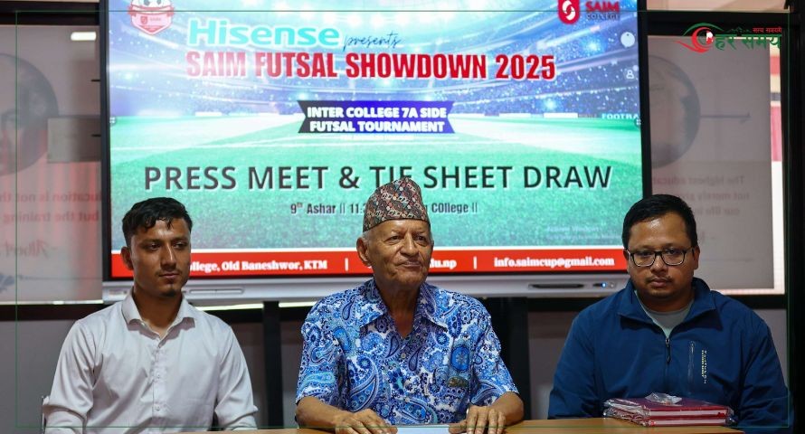 हाइसेन्स नेपाल सायम अन्तर कलेज फुटसलमा २८ टिम