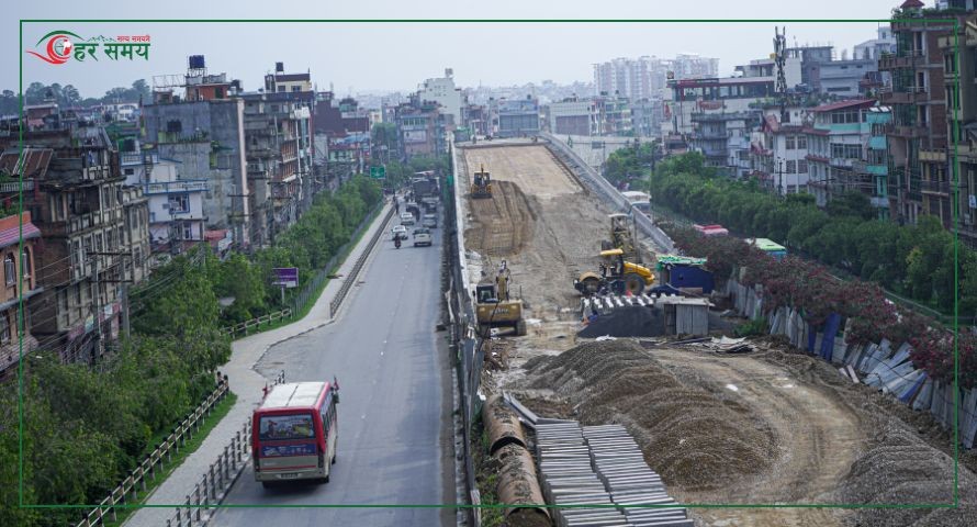 ग्वार्को ओभरपासको कामले गति लियो, जेठमै सक्ने दाबी