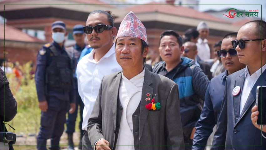 सरकारको प्रतिपक्षमा रहेर प्रश्न गर्ने र सरकारलाई समर्थन गर्ने छौँ : हर्क साम्पाङ