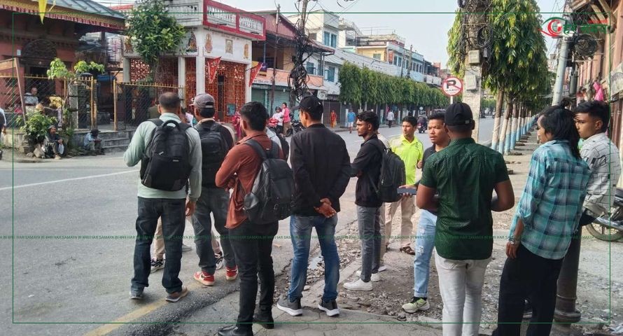 सार्वजनिक यातायात बन्द भएपछि हेटौँडामा जनजीवन प्रभावित