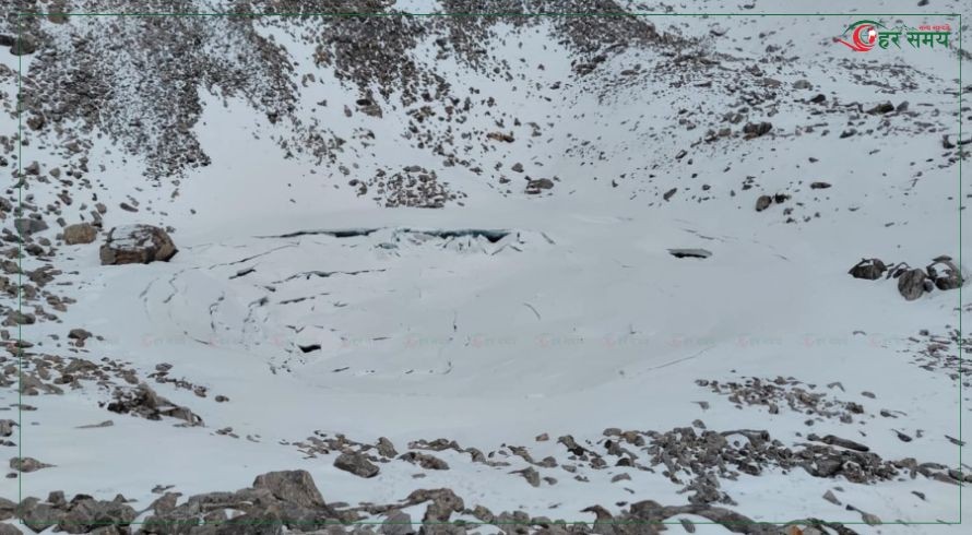 हुम्लामा फुटयो हिमताल, बस्ती जोखिममा परेपछि उद्धार गर्न प्रचण्डको आग्रह