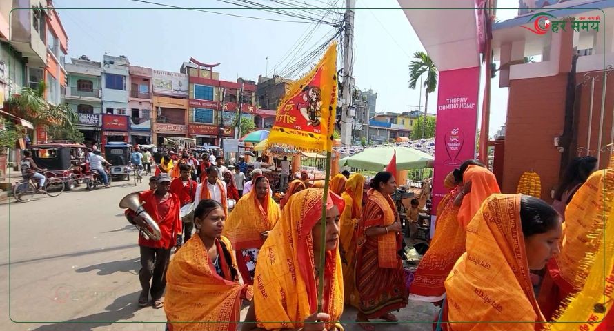 जनकपुरधाममा धूमधामका साथ हनुमान जयन्ती मनाइँदै