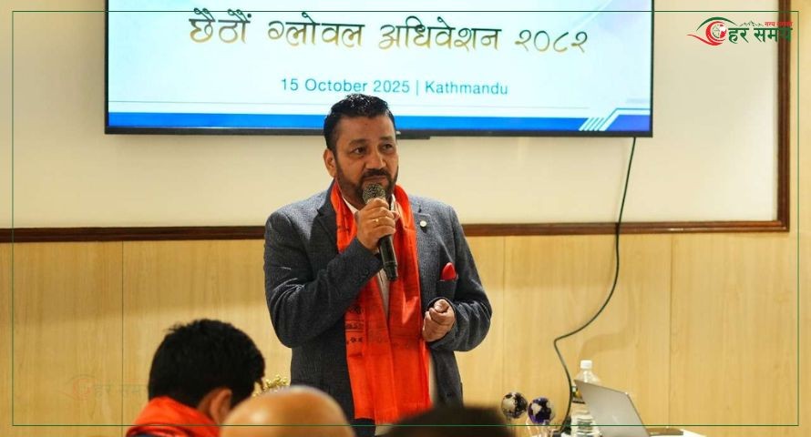 इनास एसिया संयोजकमा दयाराम पाण्डे निर्वाचित