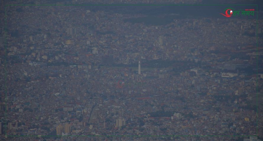 काठमाडौं विश्वकै प्रदूषित सहरको दोस्रो नम्बरमा
