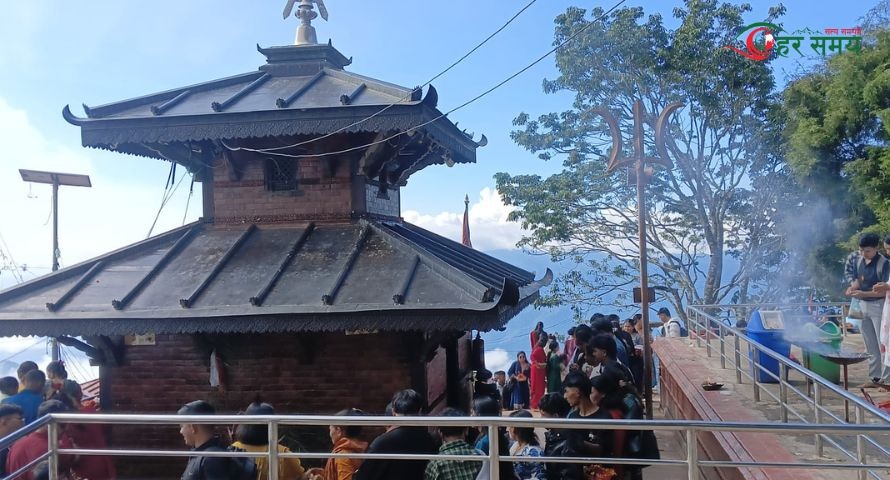 खाँडादेवीमा बडादशैंको सरकारी पूजा सम्पन्न (भिडियोसहित)