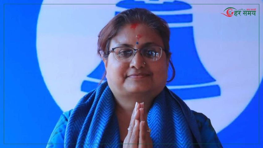 कैलाली–१ मा रास्वपाकी कोमल ज्ञवाली विजयी