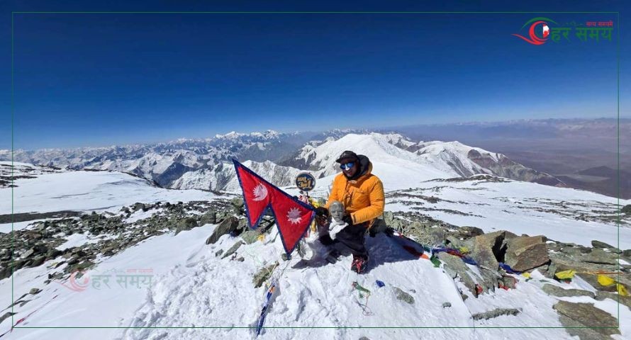 दारिन्जी शेर्पाले गरे किर्गिस्तानको ‘लेनिन चुचुरो’ को दुईपटक सफल आरोहण