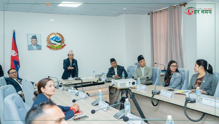  ‘परराष्ट्र मामिला तथा कूटनीतिक आचारसंहिता’ विषयमा मन्त्रीहरूलाई अभिमुखीकरण