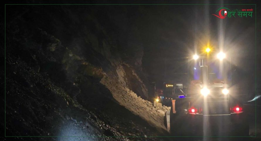 एक घण्टामा खुल्यो नारायणगढ मुग्लिन सडक