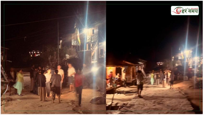 सुक्खा पहिरोका कारण मुगुको पुलु बजारका स्थानीय रातारात घर छाड्न बाध्य