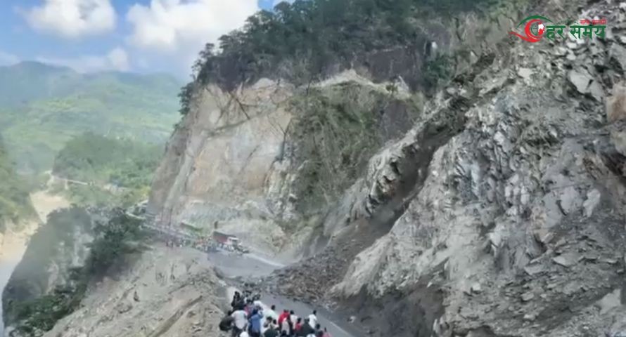 नारायणगढ-मुग्लिन सडक खण्ड पूर्ण रूपमा अवरुद्ध