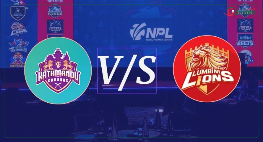 लुम्बिनी लायन्स र काठमाण्डु गुर्खाज भिड्दै 