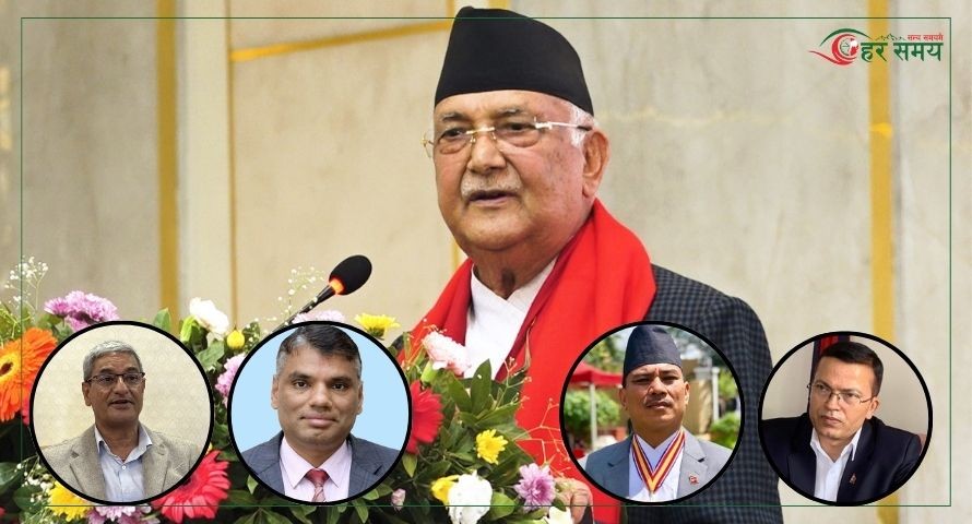 निवर्तमान प्रधानमन्त्री ओलीसहित पाँच जनालाई विदेश जान रोक