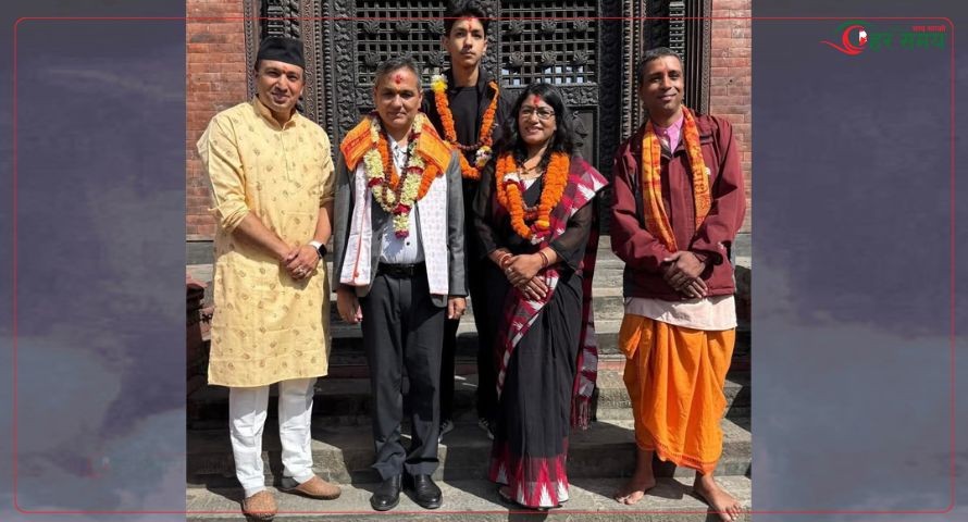 पशुपति क्षेत्र विकास कोषले भन्यो - गृहमन्त्री अर्यालले छालाको जुत्ता लगाएर पशुपतिभित्र प्रवेश गर्नुभएको होइन