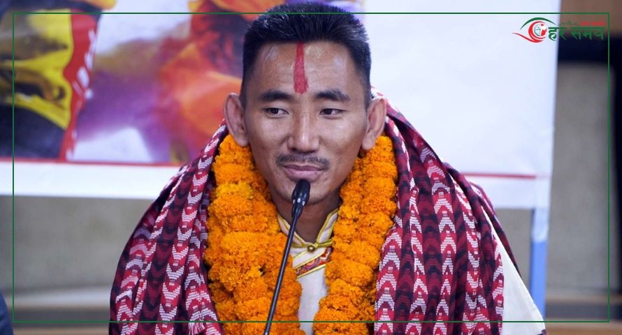 मिर्गौला प्रत्यारोपण गरेका आरोही पेम्बा शेर्पालाई सम्मान