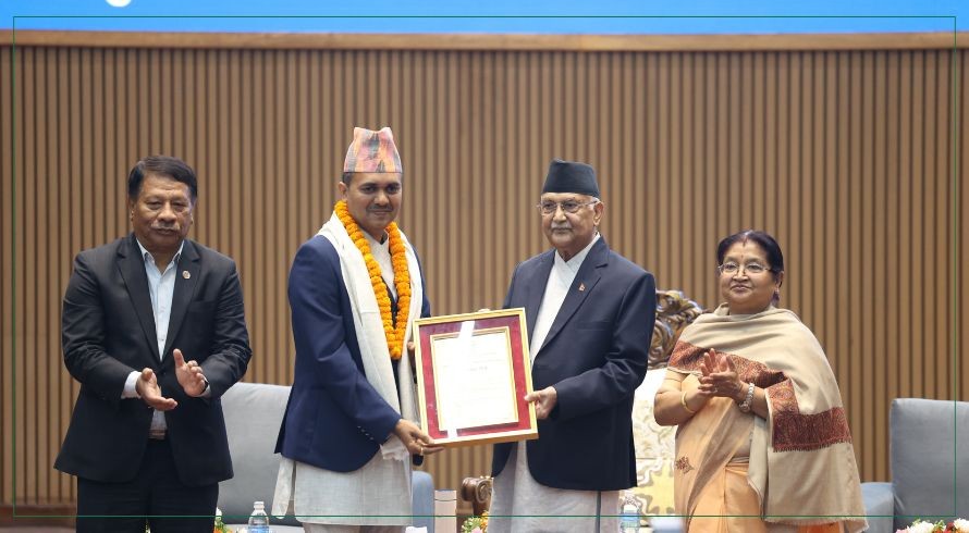 प्रधानमन्त्री राष्ट्रिय प्रतिभा पुरस्कार प्रदान, को को ले पाए पुरस्कार ?