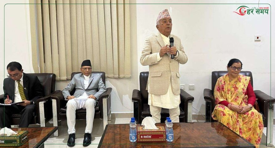 फागुन २१ को निर्वाचन युवा पुस्ताको आन्दोलनको उपलब्धि : राष्ट्रपति 