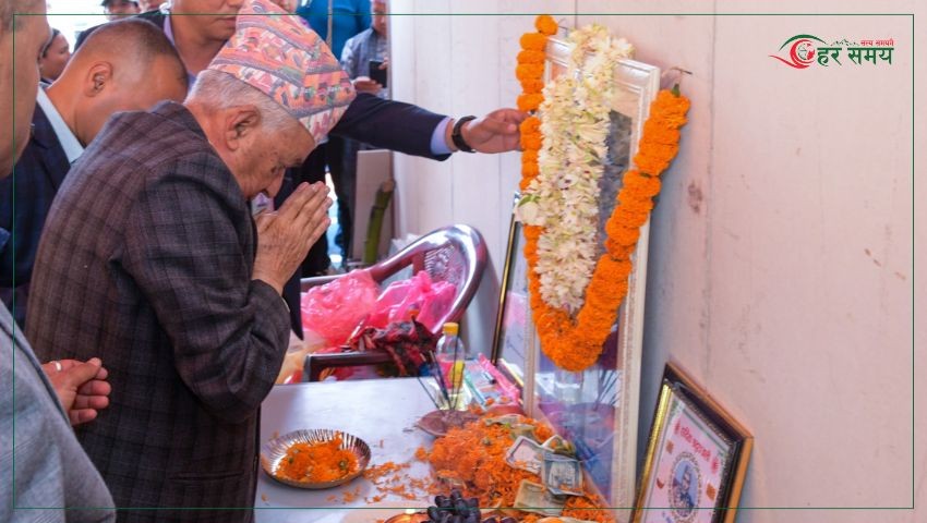 राष्ट्रपतिद्वारा केपी ओलीका परिवारप्रति समवेदना व्यक्त