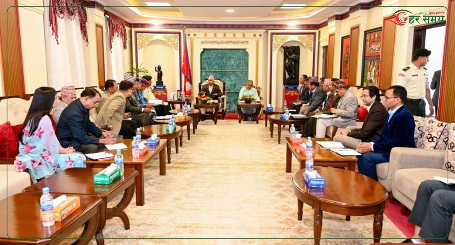 शान्ति सुरक्षा कायम गर्न र भयरहित निर्वाचन गराउन राष्ट्रपतिको निर्देशन