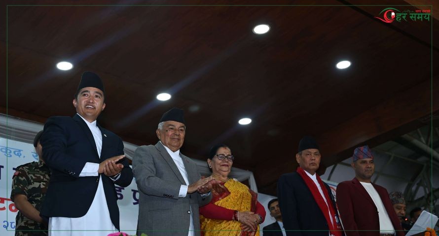 स्थानीय स्तरमा खेलप्रतिको आकर्षण बढाउनुपर्दछ : राष्ट्रपति पौडेल