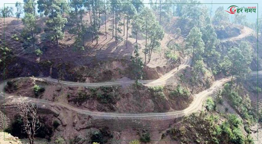 चिसापानी–कुईने सडक एक वर्षभित्र कालोपत्रे गरिसक्ने