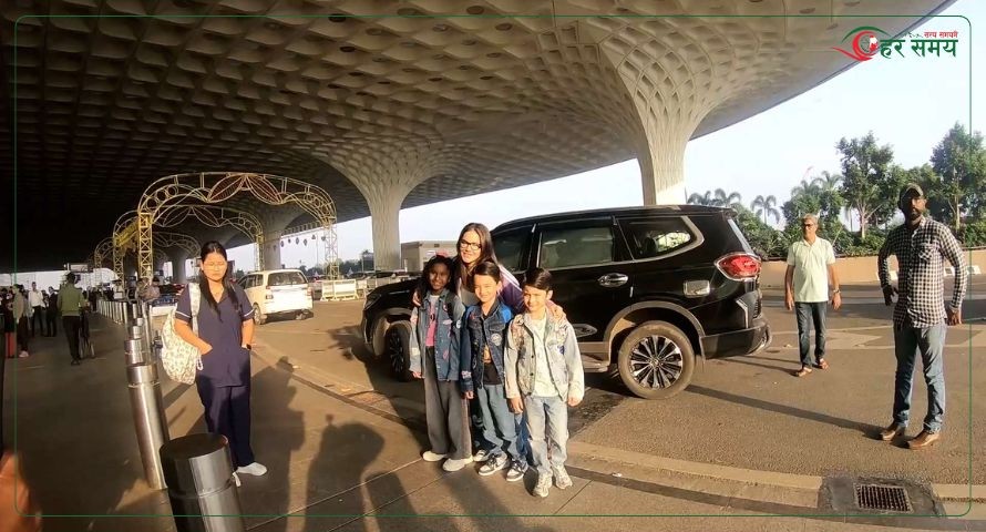 बालबच्चा सम्हाल्दै सन्नी लियोन