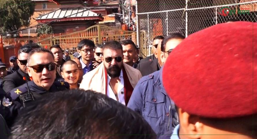  पशुपतिनाथ दर्शनपछि दिल्ली फर्किए सञ्जु