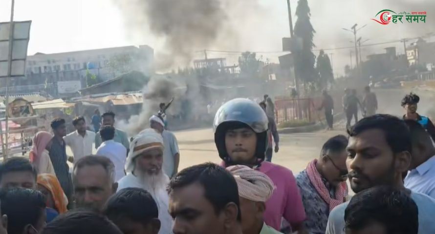 वैध रकमलाई अवैध भनी पक्राउ गरेपछि सर्लाहीमा विरोध प्रदर्शन