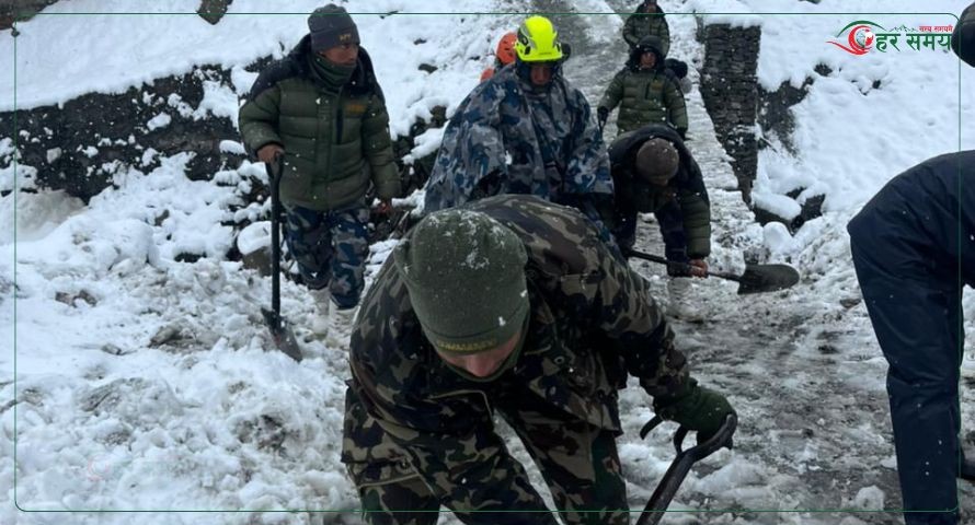 सेनाले भन्यो -‘हिडन भ्याली’ मा अलपत्र परेका तीन बेलायती महिलासहित १२ स्वदेशी पर्यटकको उद्धार जारी