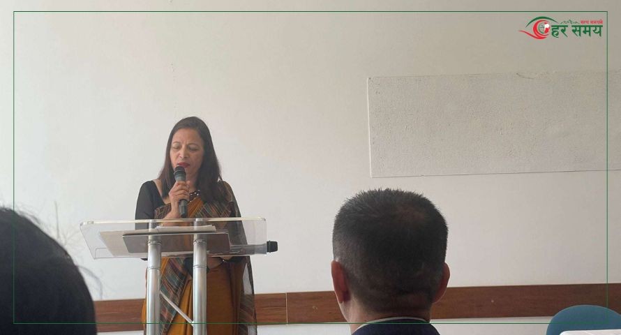 बेल्जियमका नेपालीहरूले दिए राजदूत सेवा लम्साललाई सुझाव