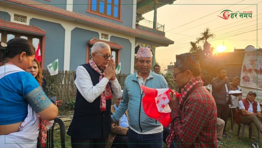 विभिन्न पार्टीका नेताहरूलाई शेखरले भित्र्याए काँग्रेसमा