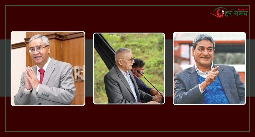 पार्टी बैठकमा लेखक : पार्टीले चाहे फिर्ता आउँछु‚ देउवाले भने - पर्दैन