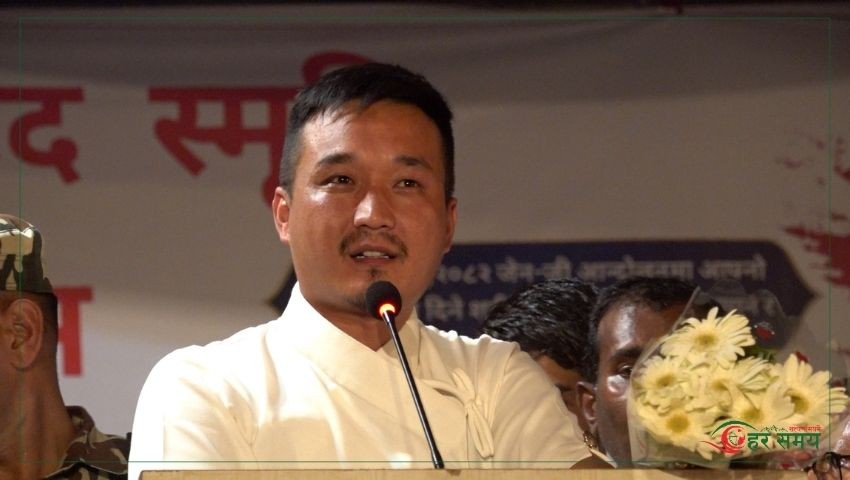 हामी राज गर्न होइन, नागरिकको सेवा गर्न आएका हौँ : गृहमन्त्री गुरुङ