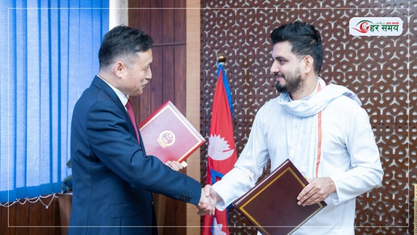  कलंकीदेखि बसुन्धारासम्मको सडक विस्तारका लागि चीनसँग सम्झौता 